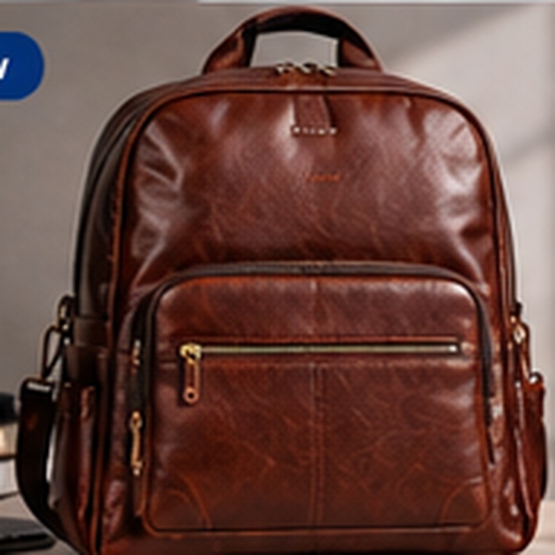 Classic Leather Backpack