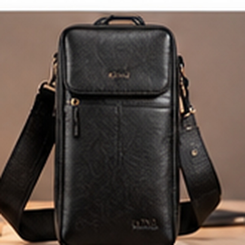Men's Leather Sling Bag